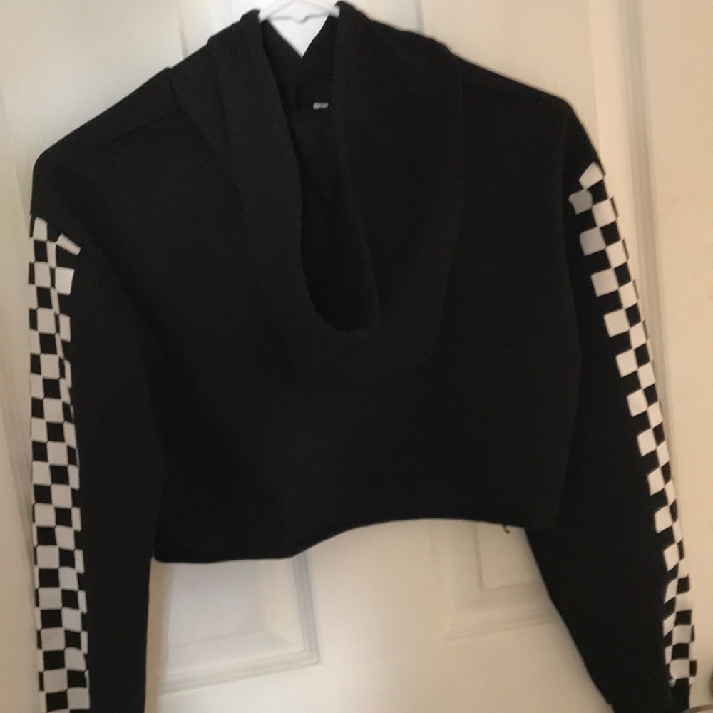 Cropped hoodie
